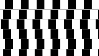 VJ Loop: Café Wall (optical illusion)