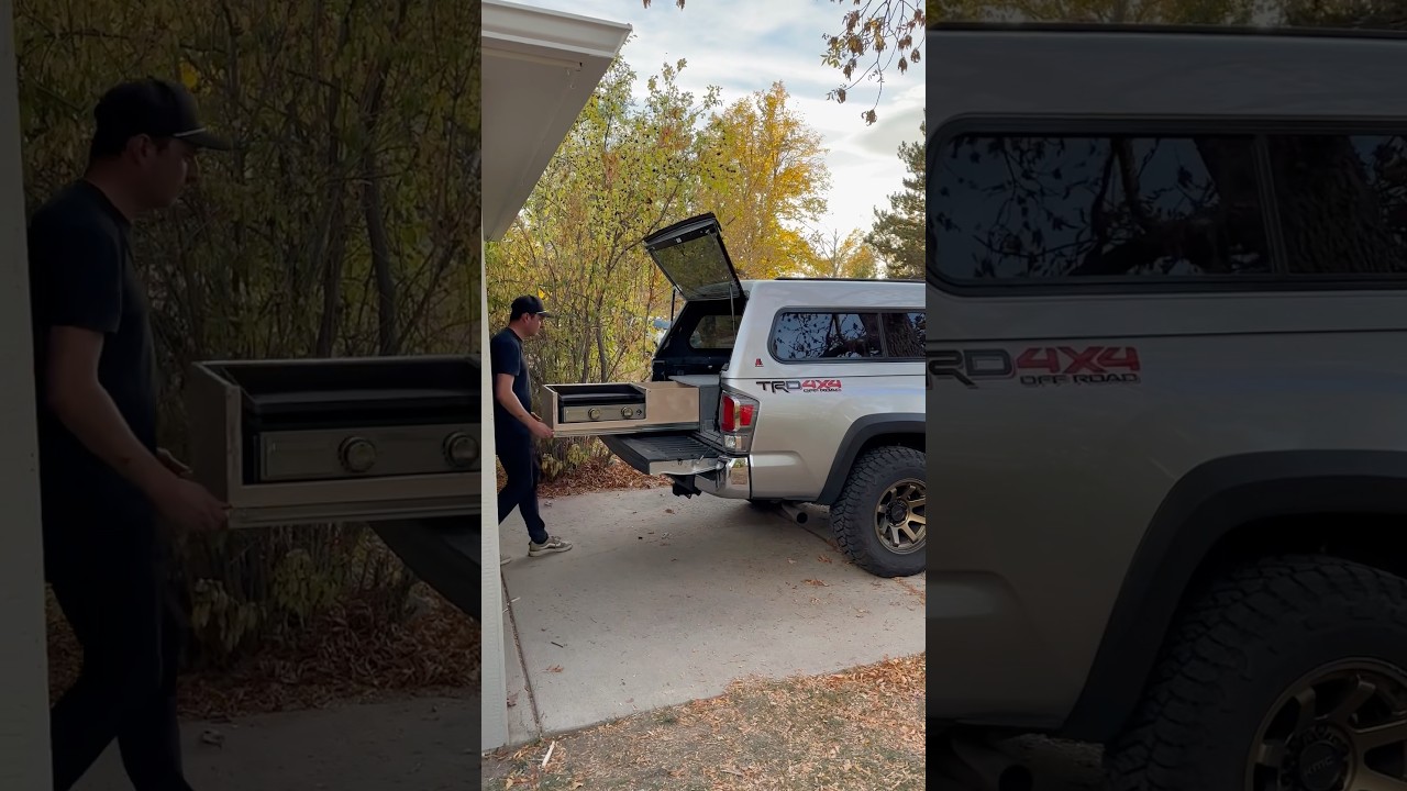 TOYOTA TACOMA DIY OVERLAND KITCHEN 