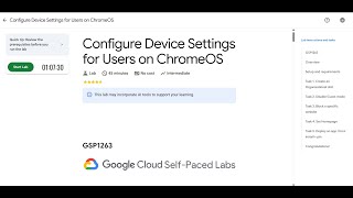 Configure Device Settings for Users on ChromeOS | Lab solution #arcade2025