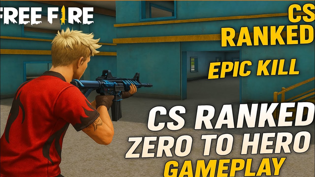 🔥 Free Fire CS Ranked | Epic Kills 😱 | Zero To Hero Gameplay 💥 - YouTube