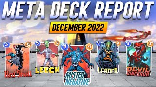 The Top 10 Best Infinite Decks in Marvel Snap | Meta Deck Report | December 2022