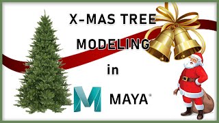 Tutorial | X Mass Tree Modeling in Maya | For Beginners. screenshot 5