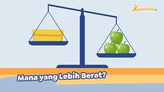 Mana yang Lebih Berat? | Contoh Soal Materi Mengenal Satuan Berat Tidak Baku | Matematika SD
