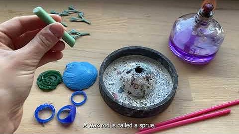 How to Sprue a Wax Tree