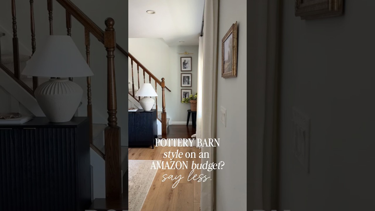 Pottery Barn Style on an Amazon Budget (Link in Description)
