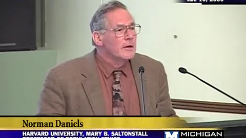 2009 Tanner Symposium - Part 3 of 5 - Norman Danie...