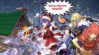 Winter Bernadetta Summoning Struggle - Homeless people steals Bernie's Cabin - Fire Emblem Heroes