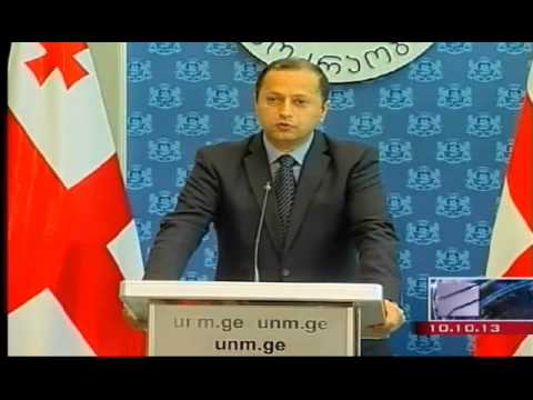 ზურაბ მელიქიშვილის ბრიფინგი 10/10/2013