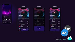 KivyMD Music Player UI/UX (WIP) screenshot 4