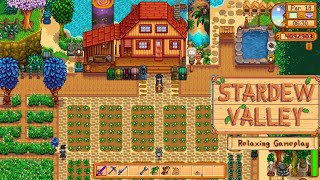Relaxing Stardew Valley Gameplay| 5th Year🌱Spring Day 18-20 (No Commentary) for Sleep, Study,Focus!