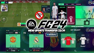 FIFA 16 MOD FC 24 CAREER MODE ANDROID OFFLINE FULL UPDATE TRANSFER 23/24