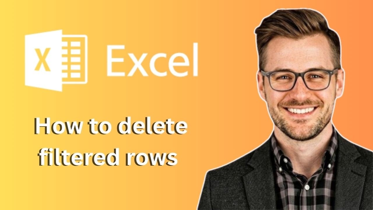 How to delete filtered rows in excel (Latest Update) - YouTube