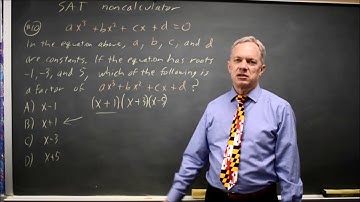 SAT Test 7: Polynomials - question #3-10