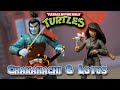 NECA TMNT Cartoon Chakahachi &amp; Lotus Action Figure Review! - Haulathon 2023