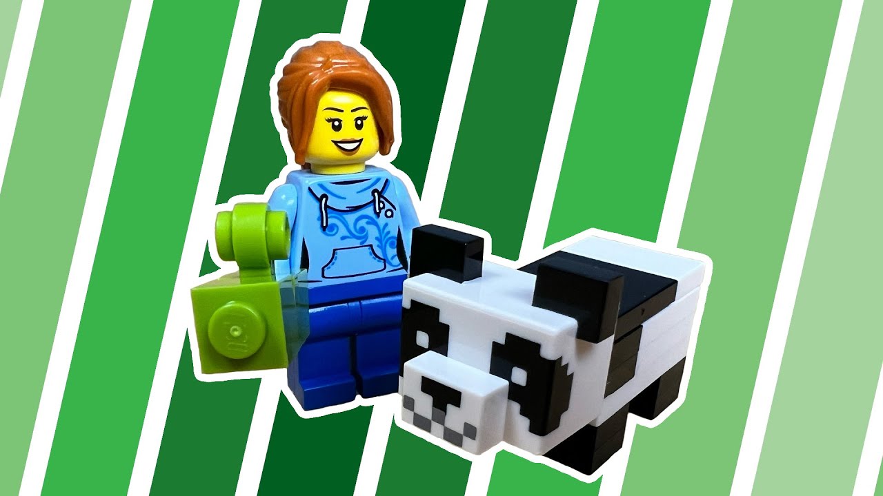LEGO Minecraft The Panda Haven (21245) Time Lapse Build