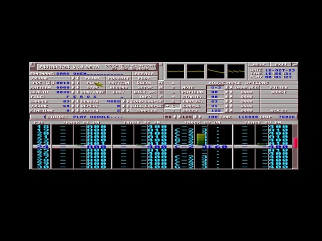 DARK OMEN - DEMO MUSIC BY FEROX FOR COMMODORE AMIGA