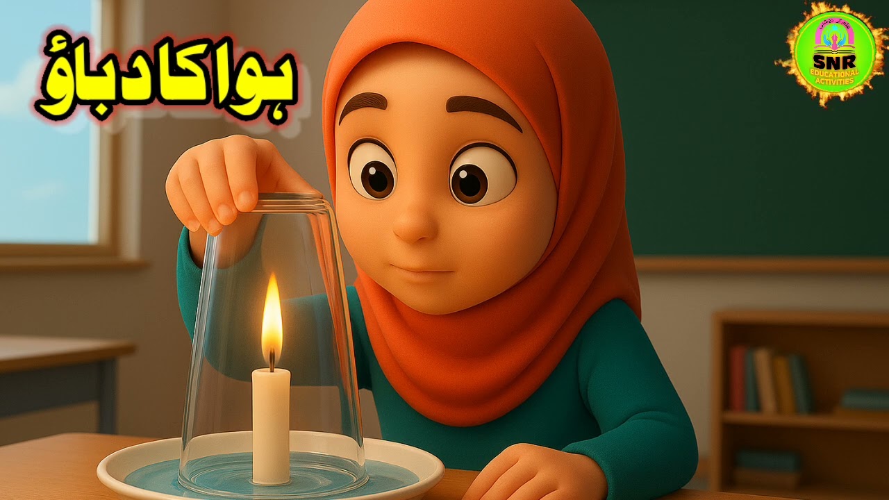 Science Experiment/Air Pressure/سائنسی تجربہ/ہوا کا دباؤ/Easy Science Experiment for kids/✍🏼✍🏼✍🏼✍🏼✍🏼