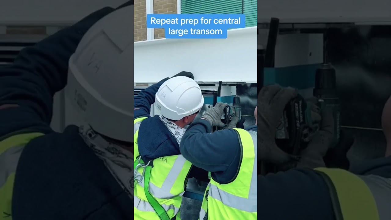 Glass Facade Installation in 2023 - Curtain Wall Construction 