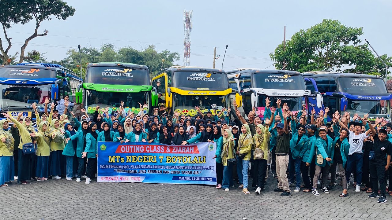 OUTING CLASS & ZIARAH // MTs Negeri 7 Boyolali //