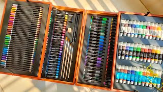 Mont Marte Mixed Media Art Set  174 Pcs || Mont Marte Art Set Resimi