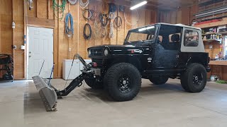 Roxor doors and snowplow installed!