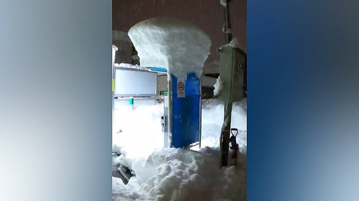 Rekordschneefall im Norden Japans