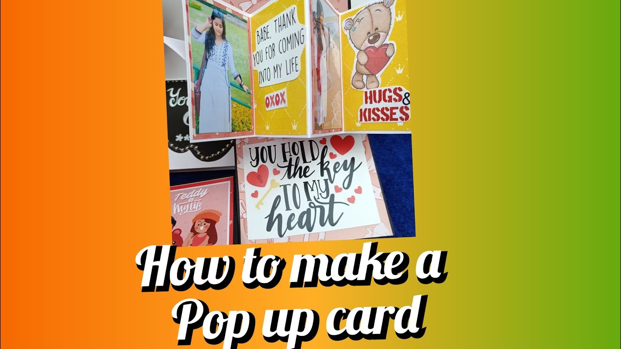How to make a popup card / Pop up card Tutorial 🎁💝 - YouTube