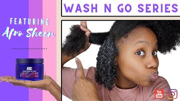 Wash & Go Series | Afro Sheen Curl Defining Cream