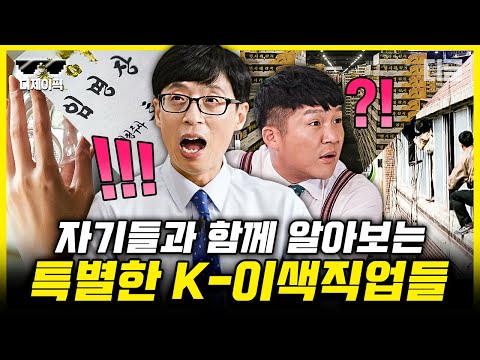 [#유퀴즈온더블럭] 이런 직업이 있다고? 자기님들 없이는 대체 불가능한 K-이색 직업! | #디제이픽