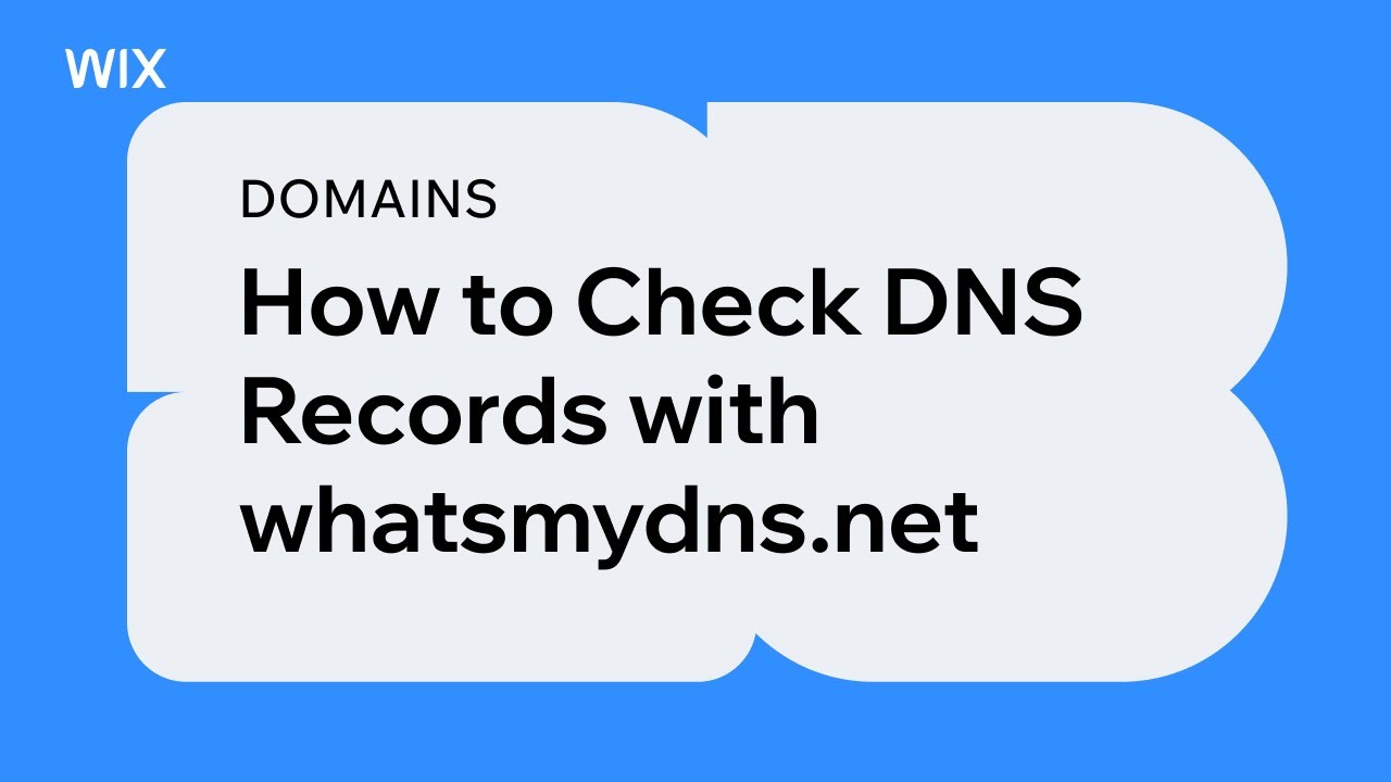 Domains | Checking Your Domain's DNS Records Using whatsmydns.net