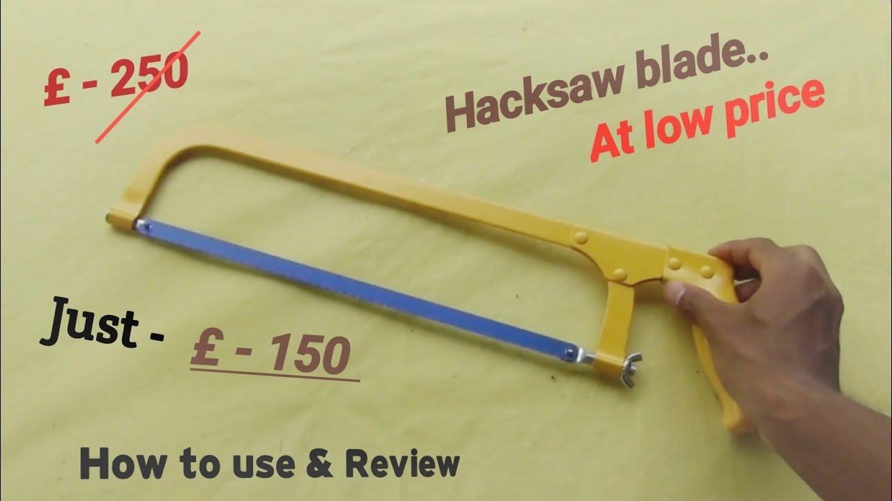 Unboxing Hacksaw blade. Very low Price..🫠