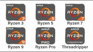 Every AMD Ryzen CPU Explained | Which One Should You Buy? Wealth