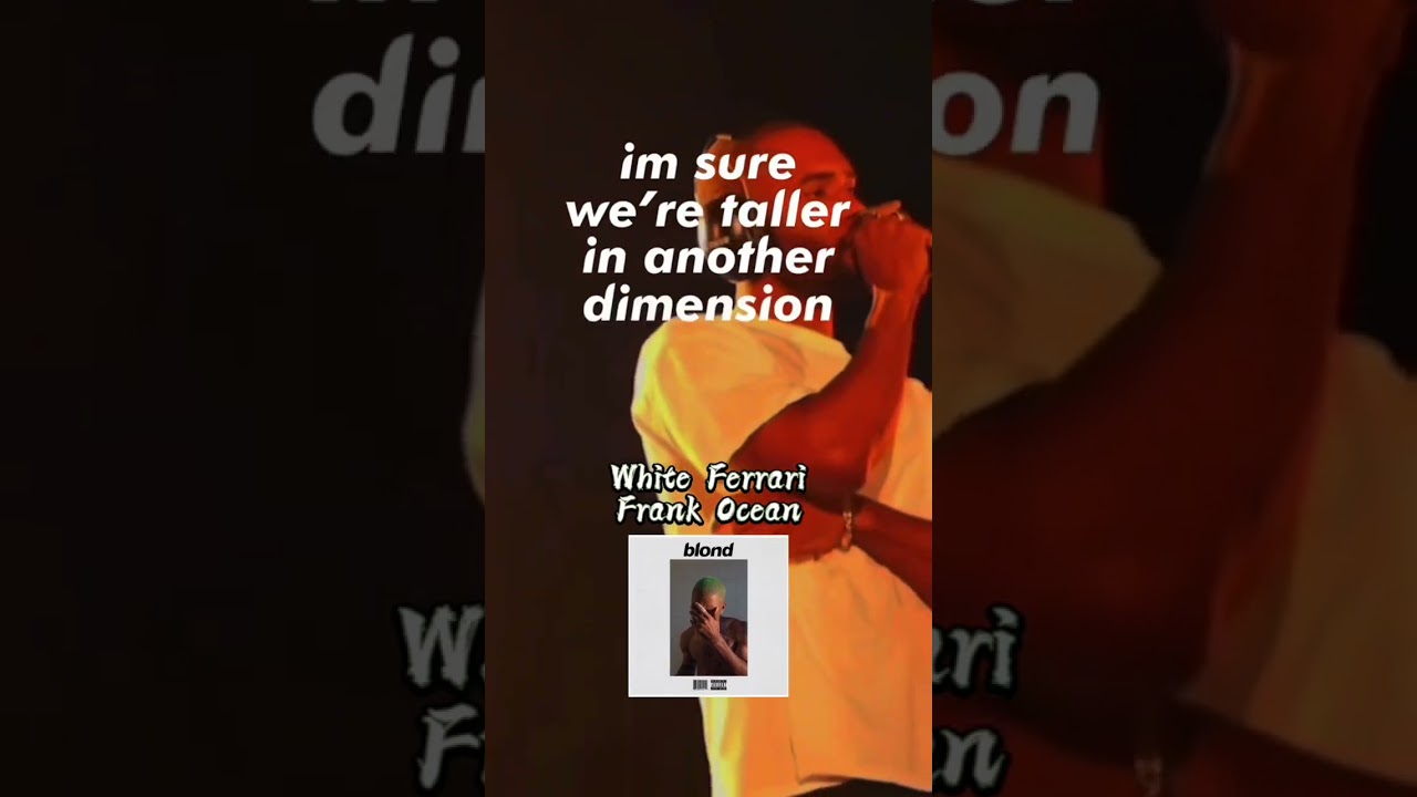 Songs perfect for taking a seat and zoning out or reality.. 