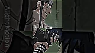 Sasuke Black Suit Vs Neji Chunin Exams