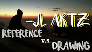 Reference V.s Drawing, And Old Arts Montage Jl Artz