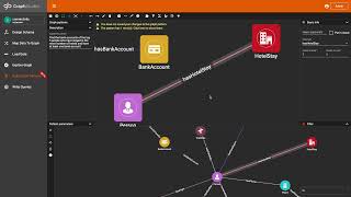 TigerGraph Visual Query Builder Demo: Social Graph - Find Bank Accounts