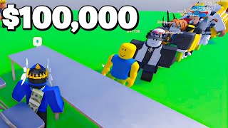 ROBLOX FASHION SHOW FOR $100,000