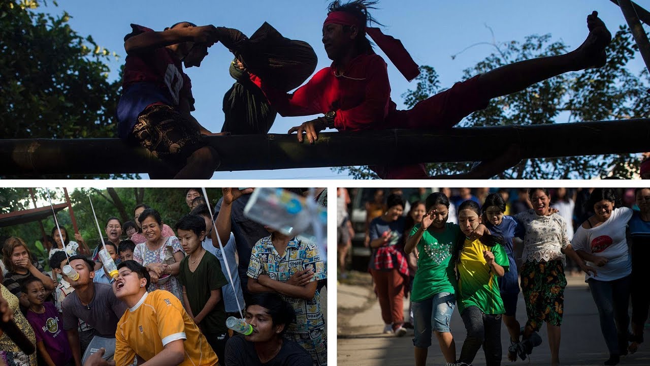 Myanmar celebrates Independence Day with fun and games