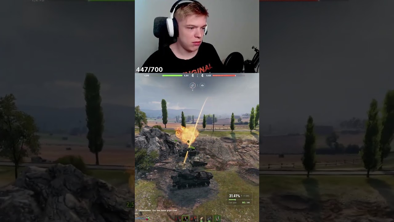 "it's so easy to avoid arty shots"