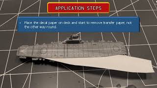 12400 Scale Decal Application Tips