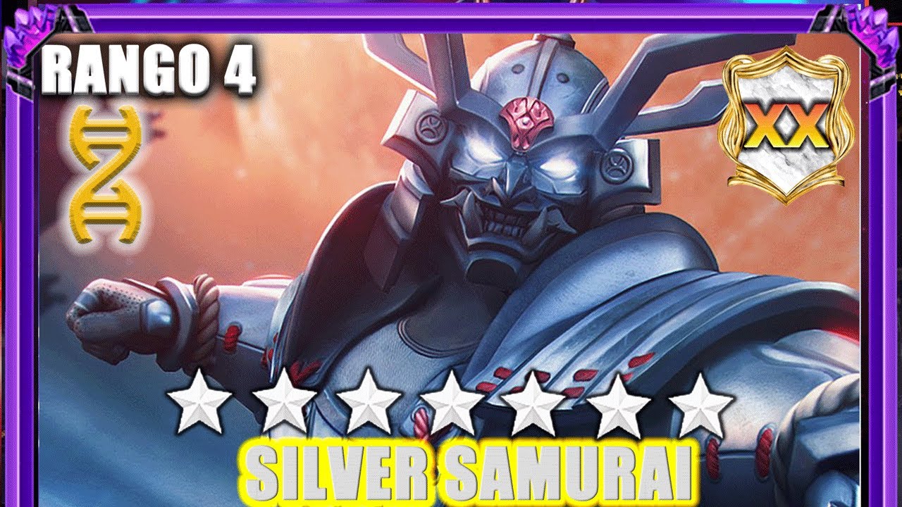 SILVER SAMURAI 7🌟R4 (Con Grazia) - 💖 MARVEL Contest Of Champions 💖