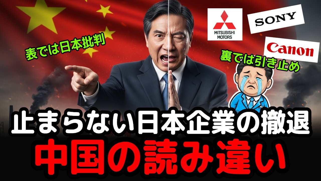 スッキリ解説、中国が日本を攻撃しながら日系企業に泣きつく理由
