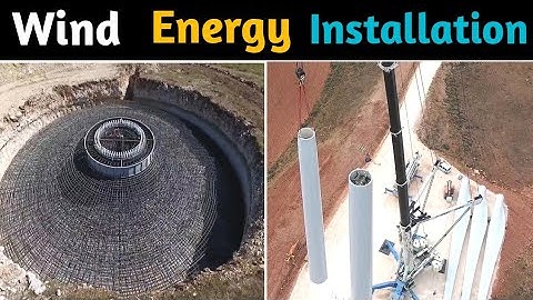 Wind Turbine Farm Installation | Engineering at Another Level ▶ 2020