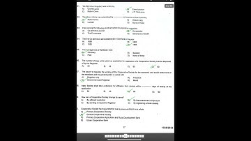 Cseb Junior clerk answer key 8.10.2023
