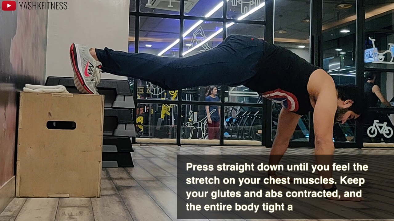 Feet Elevated PushUps YouTube