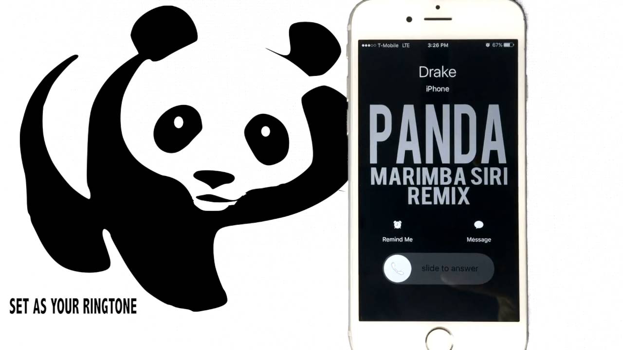 Desiigner Panda Marimba Siri Remix Ringtone YouTube