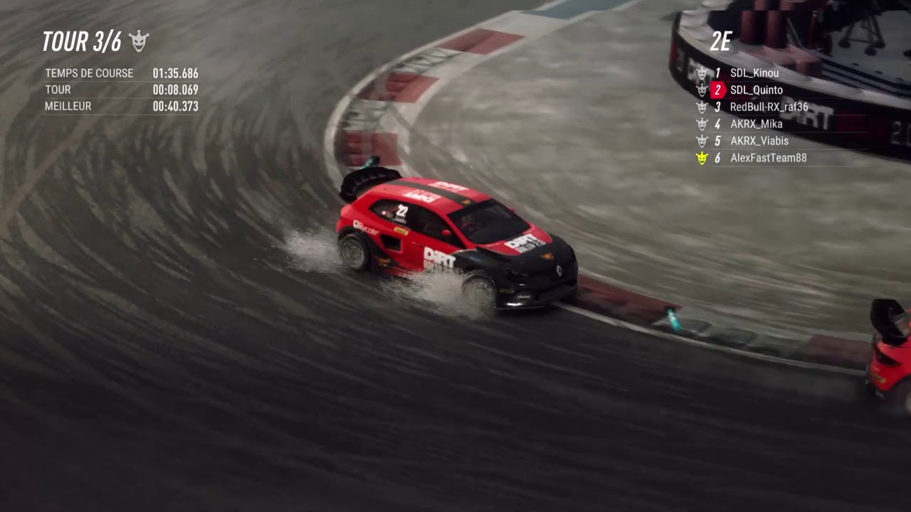 DiRT Rally 2.0_Demi finale A Manche 11 Yas Marina chmpt SDL/ AKRX YouTube