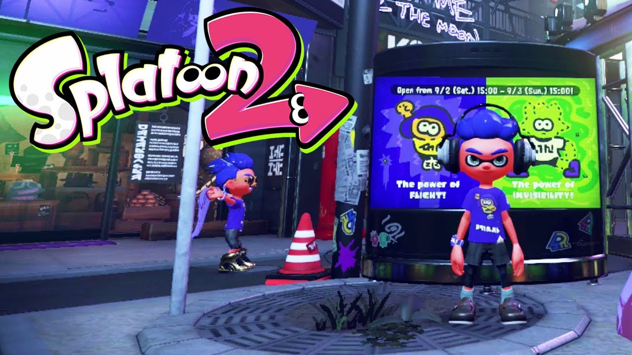 family friendly resorts Splatoon 2 - Flight Vs Invisibility - Splatfest!
