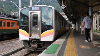 E129系電車走行音　添乗音　1739M　普通　長岡　クモハE129―125　水上ー六日町　平成28年9月5日収録