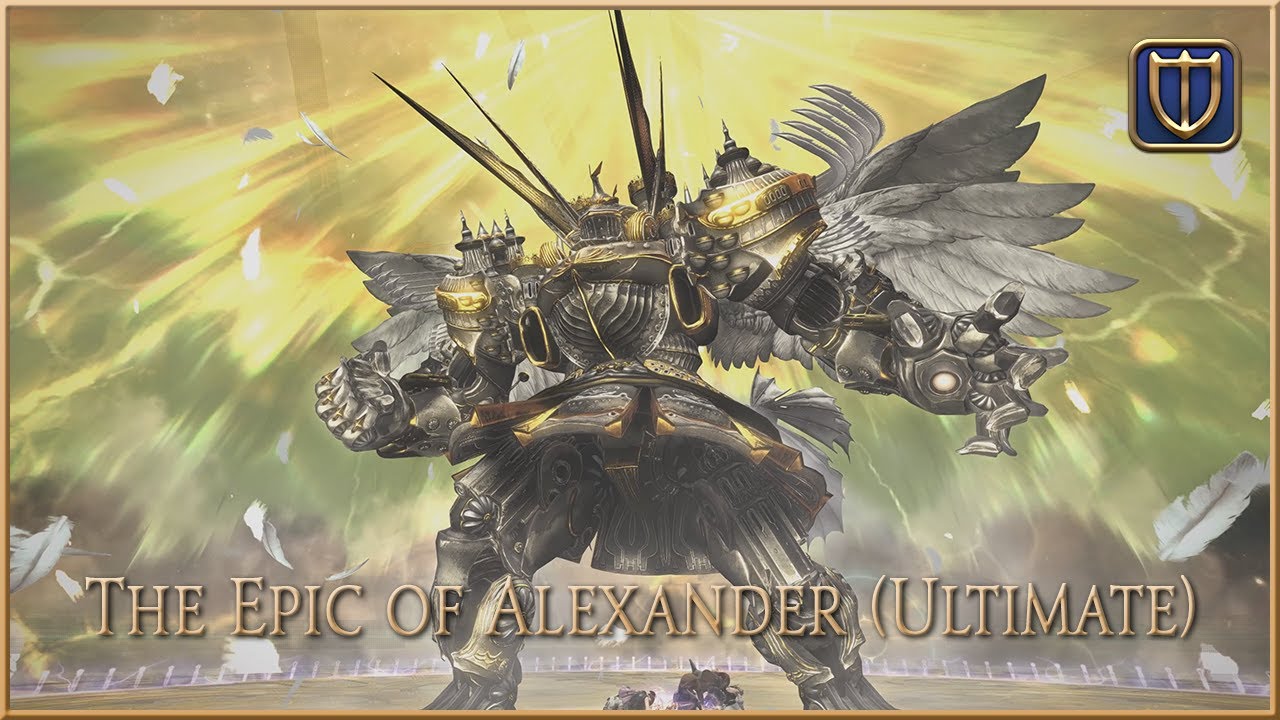 [FFXIV] The Epic of Alexander (Ultimate) - Paladin PoV - YouTube